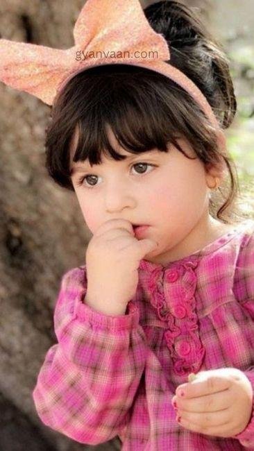 cute baby girl for profile picture