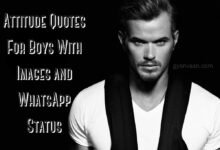 Attitude Quotes For Boys With Images and WhatsApp Status