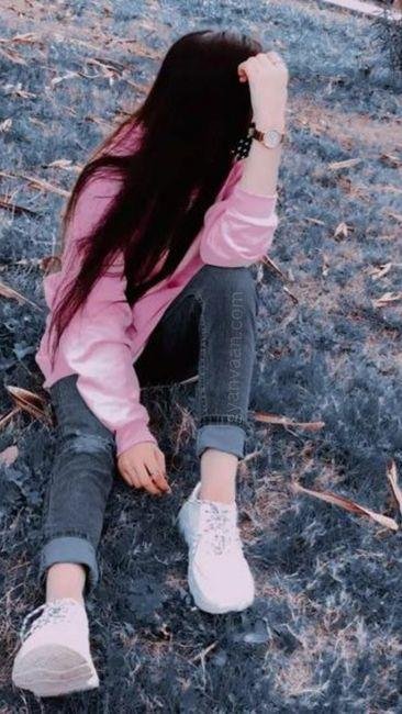 Face Hidden Dp For Girl 1 - hidden face DP for girls