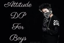 Attitude DP For Boys