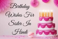 Birthday Wishes For Sister In Hindi