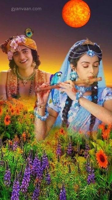 Romantic Radha Krishna Dp 4 - Whatsapp DP Radha Krishna Serial Images
