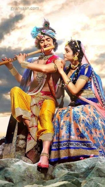 Romantic Radha Krishna Dp 5 - Whatsapp DP Radha Krishna Serial Images