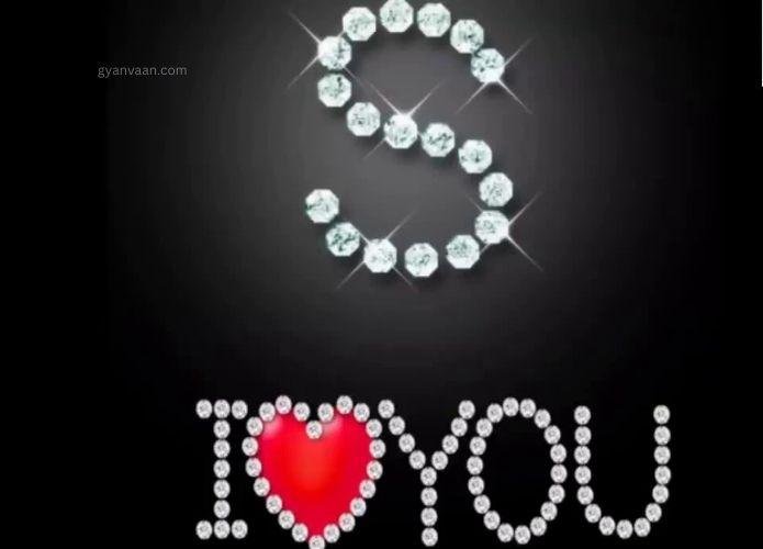 cute s letter dp 1 - S Name DP