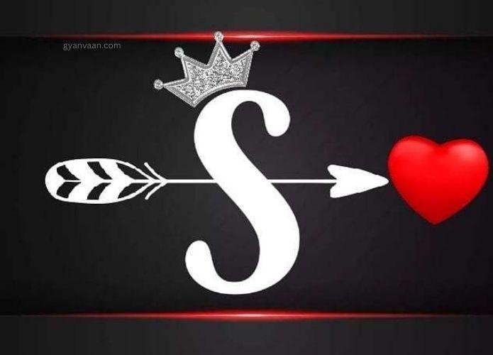 cute s letter dp 3 - S Name DP