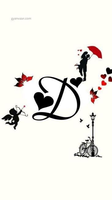 d dp for WhatsApp 9 - d name DP