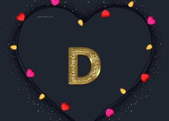 d letter dp 5 - d name DP