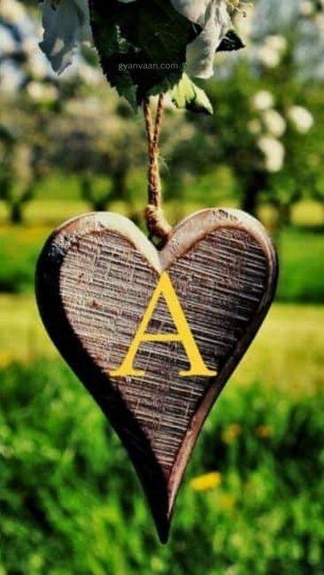 love a name dp with art 10 - A Name Dp