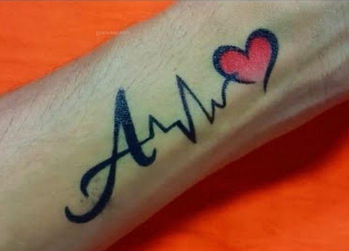 stylish a letter dp 6 - A Name Dp