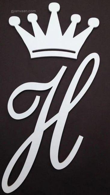 stylish h alphabet dp 4 - h name dp