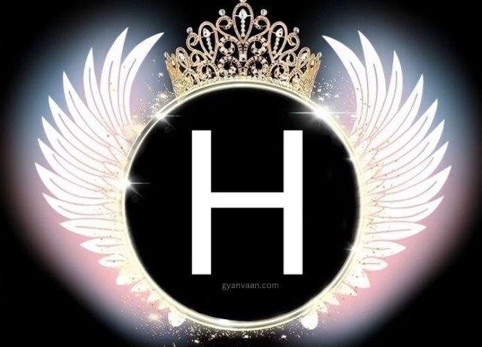 stylish h letter dp 2 - h name dp