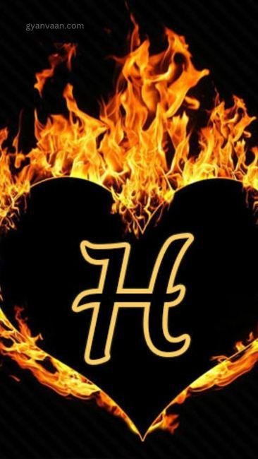 stylish h letter dp 9 - h name dp