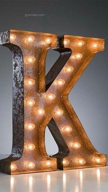 stylish k letter whatsapp dp 4 - k name dp