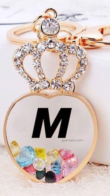 stylish m letter dp 7 - m name dp