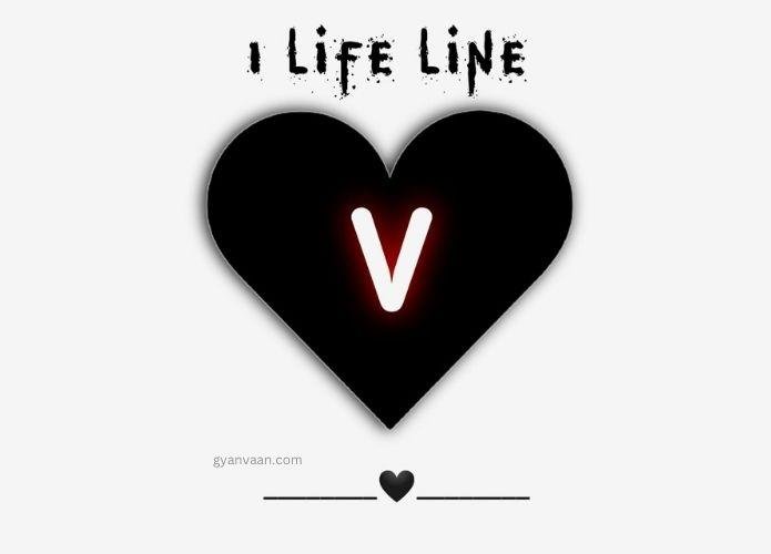 v letter dp for whatsapp 2 - v name dp