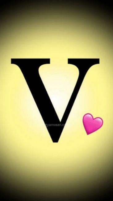 v letter dp for whatsapp 6 - v name dp